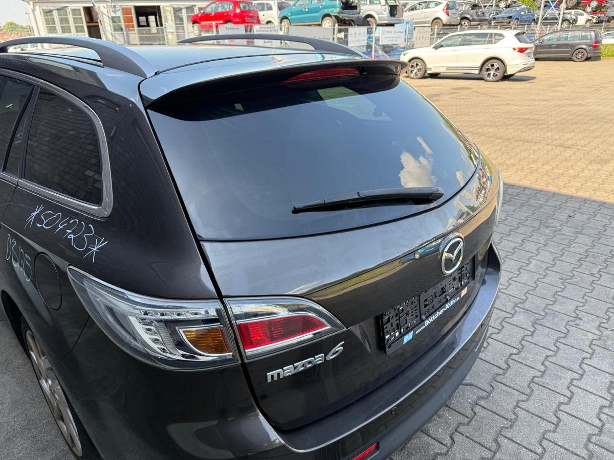 Mazda 6 GH original Heckklappe 39Y Midnight Bronze Mica Kombi Rohbau BJ12